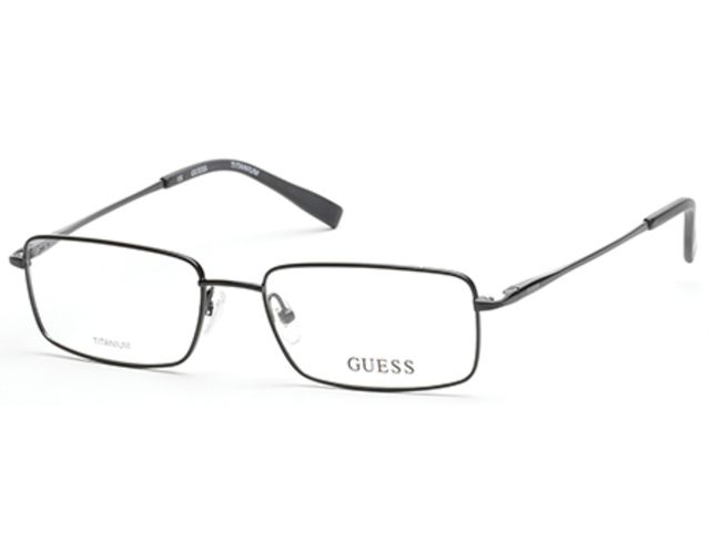Guess Guess GU1855 Single Vision Prescription Eyeglasses - 54 mm Lens Diameter GU185554B84