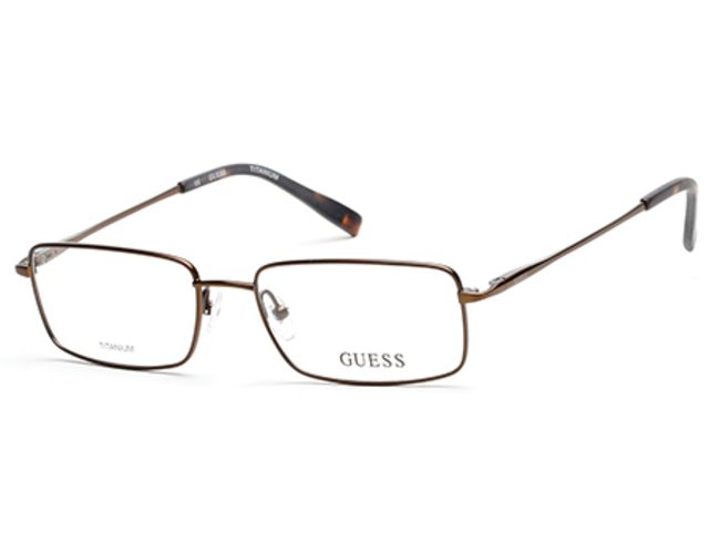 Guess Guess GU1855 Single Vision Prescription Eyeglasses - 54 mm Lens Diameter GU185554D96