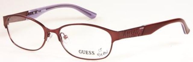Guess Guess GU2353 Single Vision Prescription Eyeglasses - 53 mm Lens Diameter GU235353F18