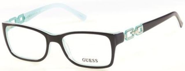 Guess Guess GU2406 Progressive Prescription Eyeglasses - 52 mm Lens Diameter GU240652B74