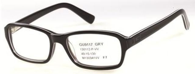 Guess Guess GU9117 Progressive Prescription Eyeglasses - 48 mm Lens Diameter GU911748I67