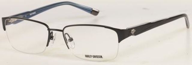 Harley Davidson Eyewear Harley Davidson Eyewear HD0491 Single Vision Prescription Eyeglasses - 55 mm Lens Diameter HD049155S13