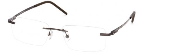 Hickey Freeman Hickey Freeman HF Madison SEHF MADI00 Single Vision Prescription Eyeglasses - C1 - Silver SEHF MADI005445 SV