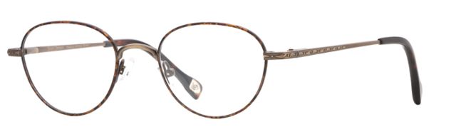 Hickey Freeman Hickey Freeman HF Roxbury SEHF ROXB00 Single Vision Prescription Eyeglasses - Antique Gunmetal SEHF ROXB004840 GM