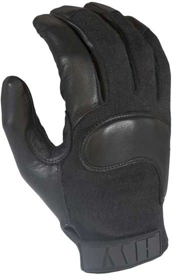 HWI HWI Combat Glove, Black, Small HWCG100-S