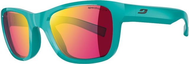 Julbo Julbo Reach L Progressive Prescription Sunglasses, Shiny Turquoise Frame, Spectron 3+ W/ Pink Flash Lens-J4661112PR