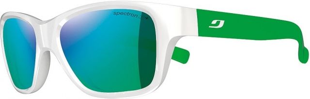 Julbo Julbo Turn Bifocal Prescription Sunglasses, Shiny White / Green Frame, Spectron 3 Cf W/ Green Flash Lens-J4651111BI
