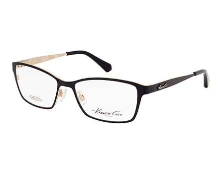 Kenneth Cole Kenneth Cole KC0206 Progressive Prescription Eyeglasses - Violet Frame, 55 mm Lens Diameter KC020655083