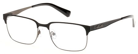 Kenneth Cole Kenneth Cole KC0229 Single Vision Prescription Eyeglasses - Matte Black Frame, 53 mm Lens Diameter KC022953002
