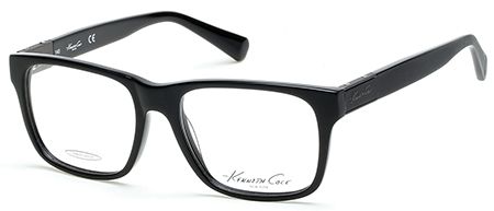 Kenneth Cole Kenneth Cole KC0230 Bifocal Prescription Eyeglasses - Matte Black Frame, 53 mm Lens Diameter KC023053002