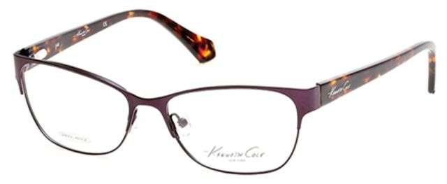 Kenneth Cole Kenneth Cole KC0232 Single Vision Prescription Eyeglasses - Matte Blue Frame, 54 mm Lens Diameter KC023254091