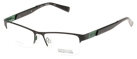 Kenneth Cole Kenneth Cole KC0772 Single Vision Prescription Eyeglasses - Black Frame, 52 mm Lens Diameter KC077252005