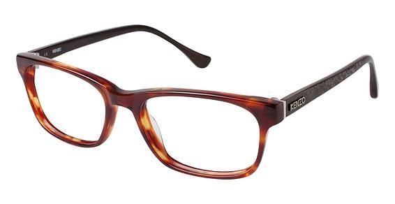 Kenzo Kenzo 2211 Progressive Prescription Eyeglasses - Frame TORTOISE KZ221102