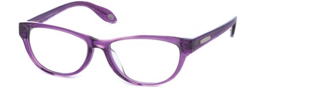 Laura Ashley Laura Ashley Colleen SELA COLL00 Single Vision Prescription Eyeglasses - Purple SELA COLL005335 PU