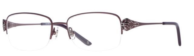 Laura Ashley Laura Ashley Myra SELA MYRA00 Single Vision Prescription Eyeglasses - Gold SELA MYRA005230 GO