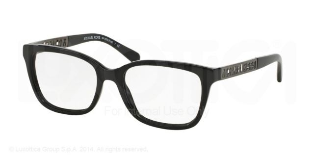 Michael Kors Michael Kors FOZ MK8008 Bifocal Prescription Eyeglasses 3005-52 - Black Frame