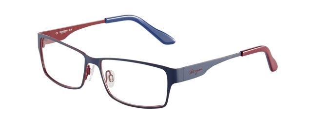 Morgan Morgan 203141 Bifocal Prescription Eyeglasses, Blue Frame-203141-495BI