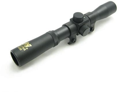 NcSTAR NcSTAR Compact 4x20 Air Gun Riflescope, Black, Duplex Reticle - SCA420B