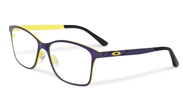 Oakley Oakley Validate Progressive Prescription Eyeglasses, Brushed Royalty Purple Frame, OX5097-0153PR