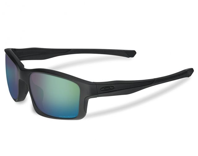 Oakley Oakley SI Chainlink Sunglasses,Matte Black Frame,Square Prizm Maritime Lens OO9247-16