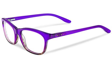 Oakley Oakley Taunt Single Vision Prescription Eyeglasses, Purple Fade Frame, OX1091-0352SV