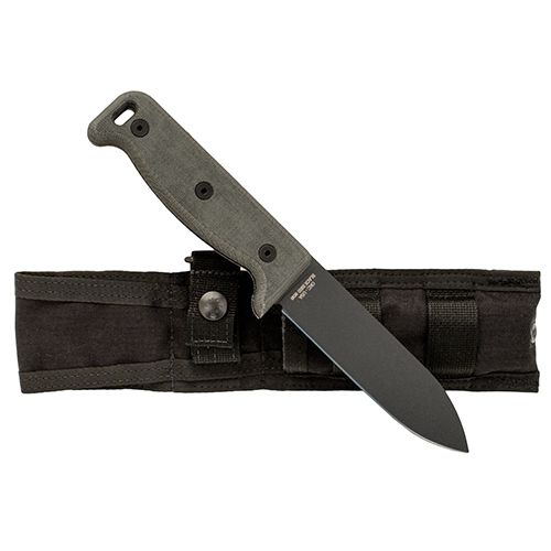 Ontario Knife Ontario Knife SK5 Blackbird 5in. Blade Knife, Noir 195141