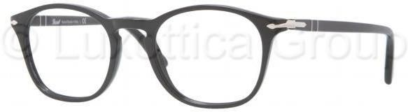 Persol Persol PO3007V Single Vision Prescription Eyewear 95-4819 - Black
