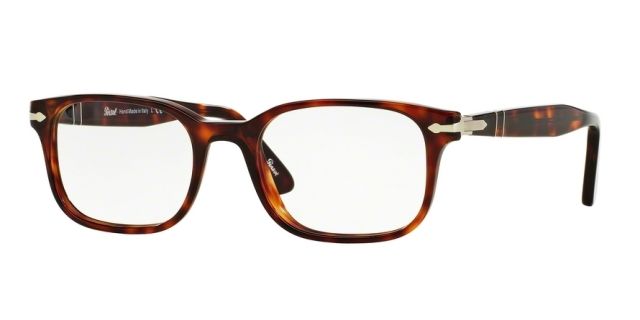 Persol Persol PO3118V Single Vision Prescription Eyeglasses 24-53 - Havana Frame
