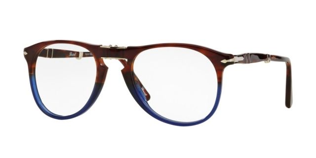 Persol Persol PO9714VM Progressive Prescription Eyeglasses 1022-50 - Terra E Oceano Frame