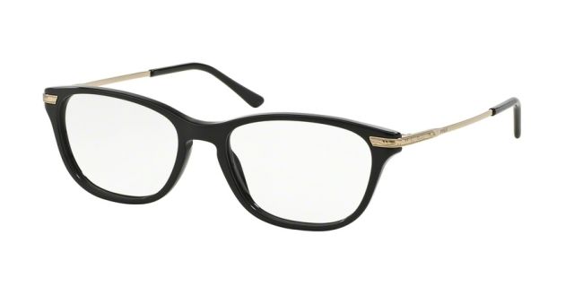 Polo Polo PH2135 Progressive Prescription Eyeglasses 5001-53 - Shiny Black Frame