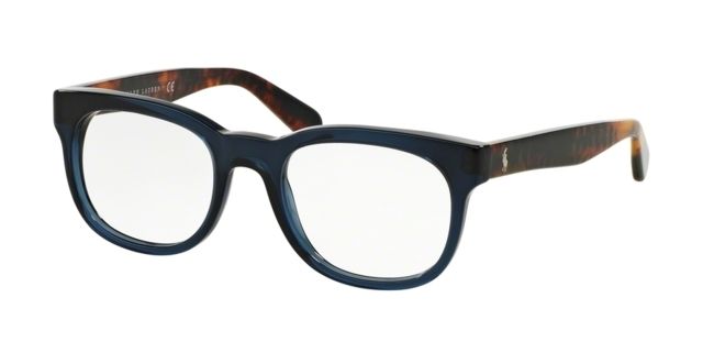 Polo Polo PH2145 Bifocal Prescription Eyeglasses 5554-51 - Blue Frame