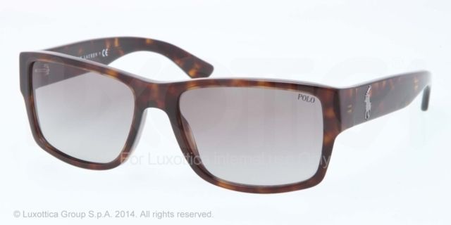 Polo Polo PH4061 Progressive Prescription Sunglasses PH4061-500311-57 - Lens Diameter 57 mm, Frame Color Dark Havana