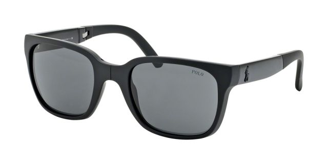 Polo Polo PH4089 Progressive Prescription Sunglasses PH4089-528487-54 - Lens Diameter 54 mm, Frame Color Rubber Black