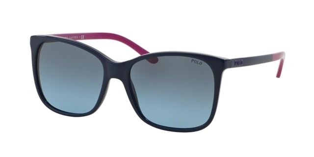 Polo Polo PH4094 Bifocal Prescription Sunglasses PH4094-55158F-55 - Lens Diameter 55 mm, Frame Color Blue