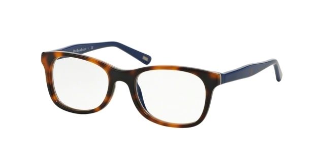 Polo Polo PP8522 Progressive Prescription Eyeglasses 1306-46 - Tortoise Blue/Blue Frame