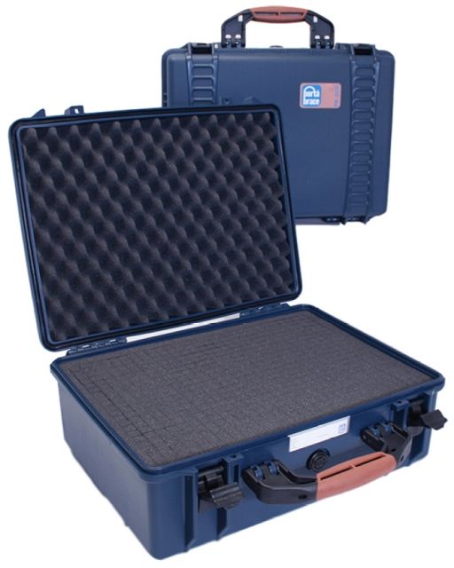 Porta Brace PortaBrace PB-2500F Superlite Vault Hard Case with Foam,Blue