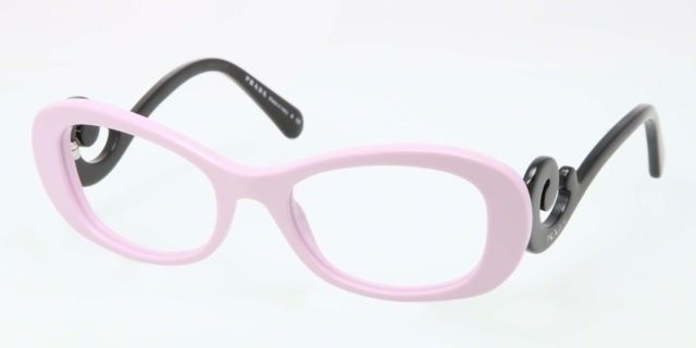 Prada Prada PR09PV Bifocal Prescription Eyeglasses PDP1O1-52 - Pink Frame