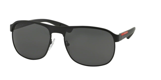 Prada Prada PS51QS Bifocal Prescription Sunglasses PS51QS-DG01A1-60 - Lens Diameter 60 mm, Frame Color Black Rubber