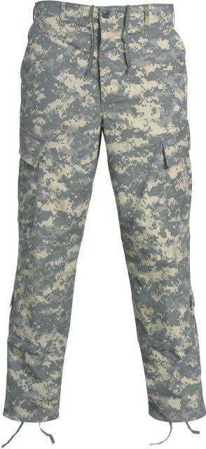 Propper Propper ACU Trousers, Multicam, 50/50 NYCO Ripstop, Small, Extra Short
