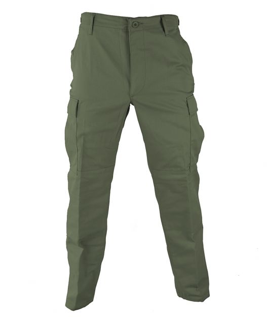 Propper Propper BDU Trouser, 60/40 Cotton/Poly Twill, Size Small-Short, Color - Olive Green