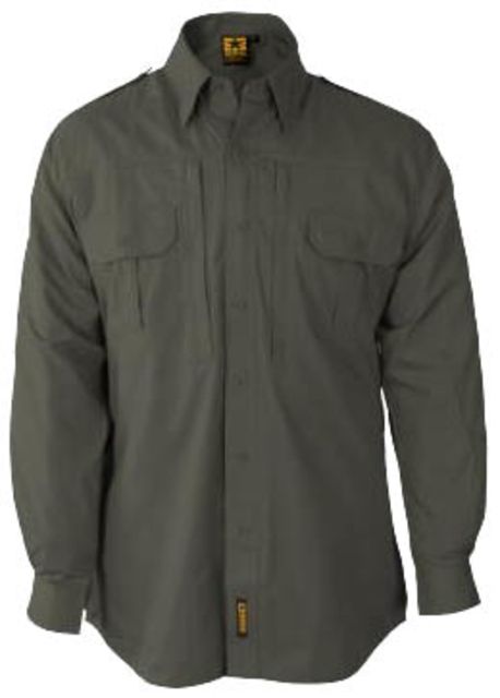 Propper Propper Lightweight Tactical Shirt w/ Long Sleeves, Olive Green, Size 3XL-Long