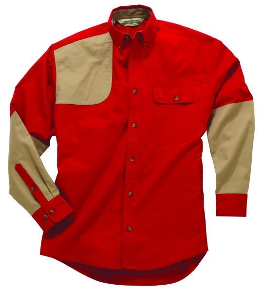 Bob Allen Bob Allen HU127 High Prairie Long Sleeve Hunting Shirt, Red/Tan, Large - 0HU127RTL
