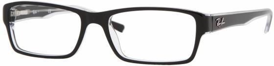 Ray-Ban Ray-Ban Eyeglasses RX5169 with Lined Bifocal Rx Prescription Lenses 5540-54 - Grey Horn Grad Trasp Grey Frame