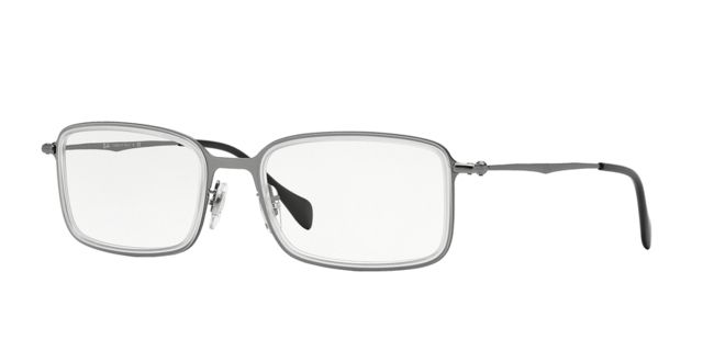 Ray-Ban Ray-Ban RX6298 Single Vision Prescription Eyeglasses 2759-53 - Demigloss Gunmetal Frame