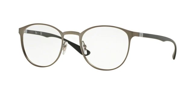 Ray-Ban Ray-Ban RX6355 Progressive Prescription Eyeglasses 2620-47 - Matte Gunmetal Frame