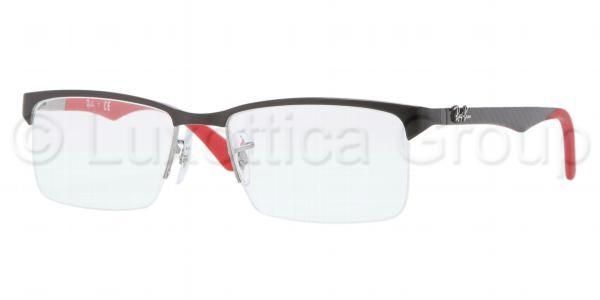 Ray-Ban Ray-Ban RX8411 Progressive Prescription Eyeglasses 2509-5417 - Shiny Black Frame