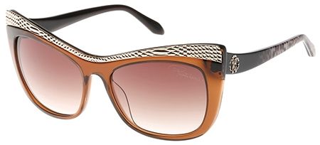 Roberto Cavalli Roberto Cavalli RC921S-A Single Vision Prescription Sunglasses RC921S-A5650F - Lens Diameter 56 mm, Frame Color Dark Brown