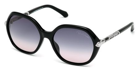 Roberto Cavalli Roberto Cavalli RC980S Progressive Prescription Sunglasses RC980S5701B - Lens Diameter 57 mm, Frame Color Shiny Black