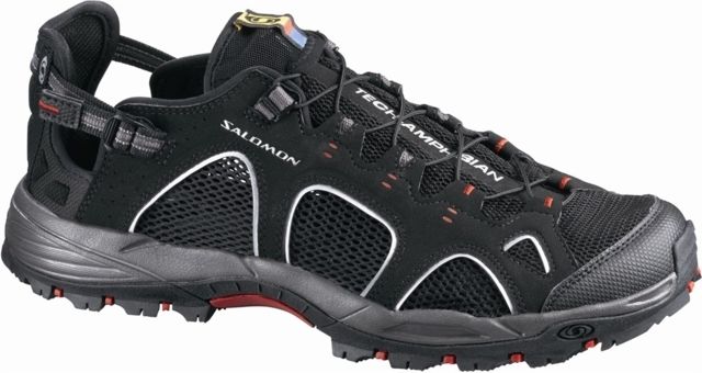 Salomon Salomon Men's Watershoes Series Techamphibian 3 Hiking Shoe,Black,7.5 12847827