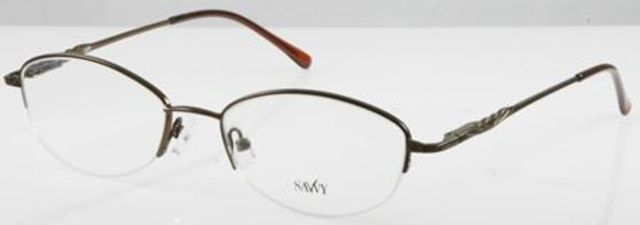 Savvy Savvy SV0328 Bifocal Prescription Eyeglasses - 52 mm Lens Diameter SV032852D96